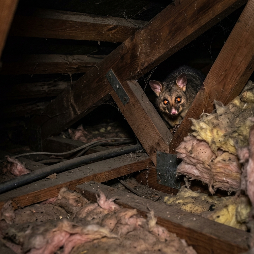 Before Humane Possum Trapping